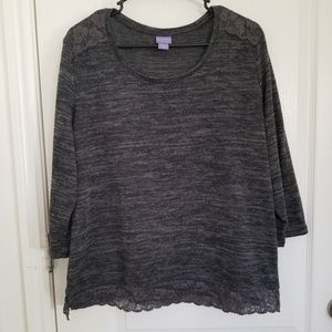 Gray Sweater Shirt